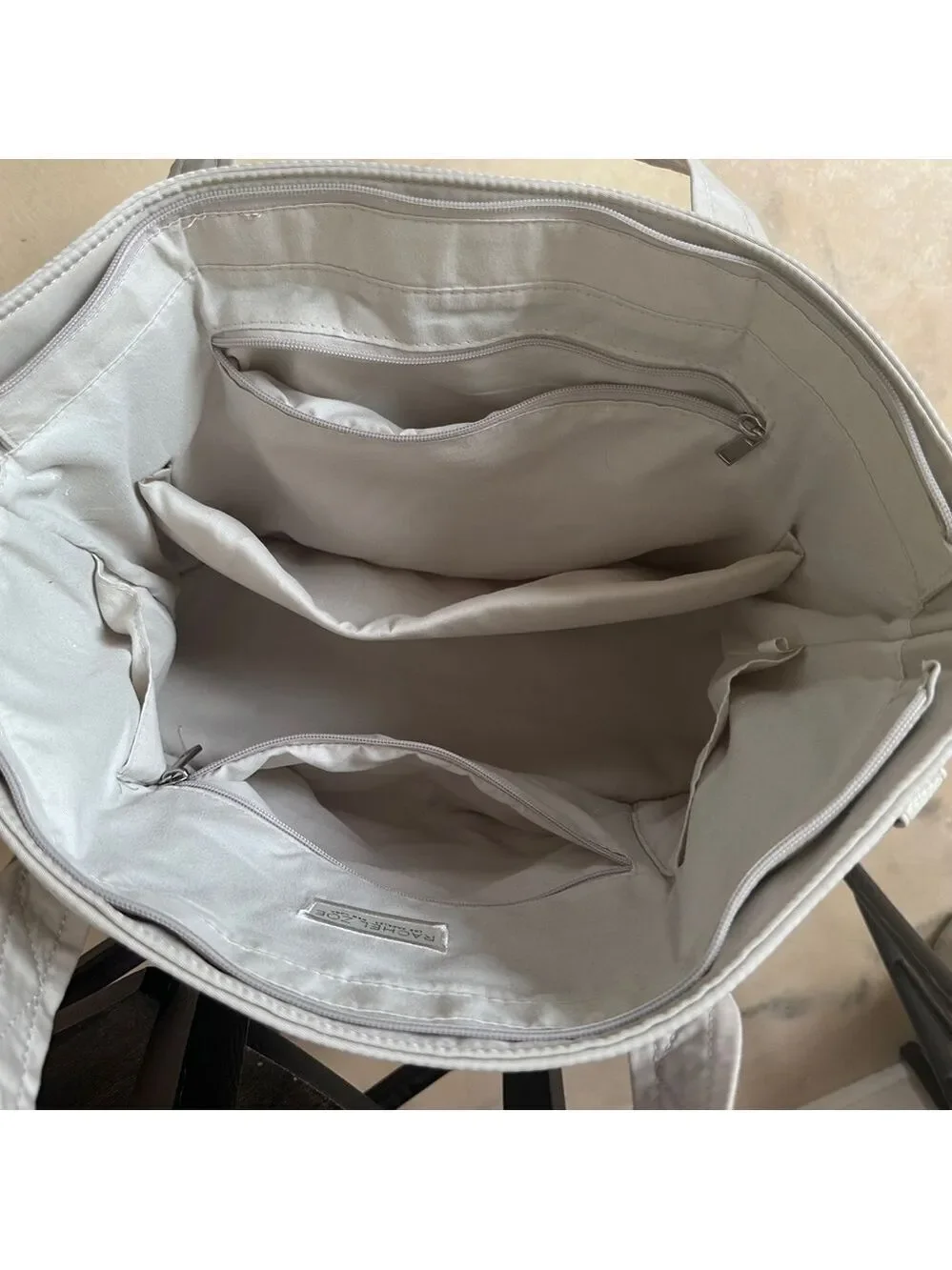 Rachel Zoe Travel Tote with Matching Accessory Bag in Excellent Condition